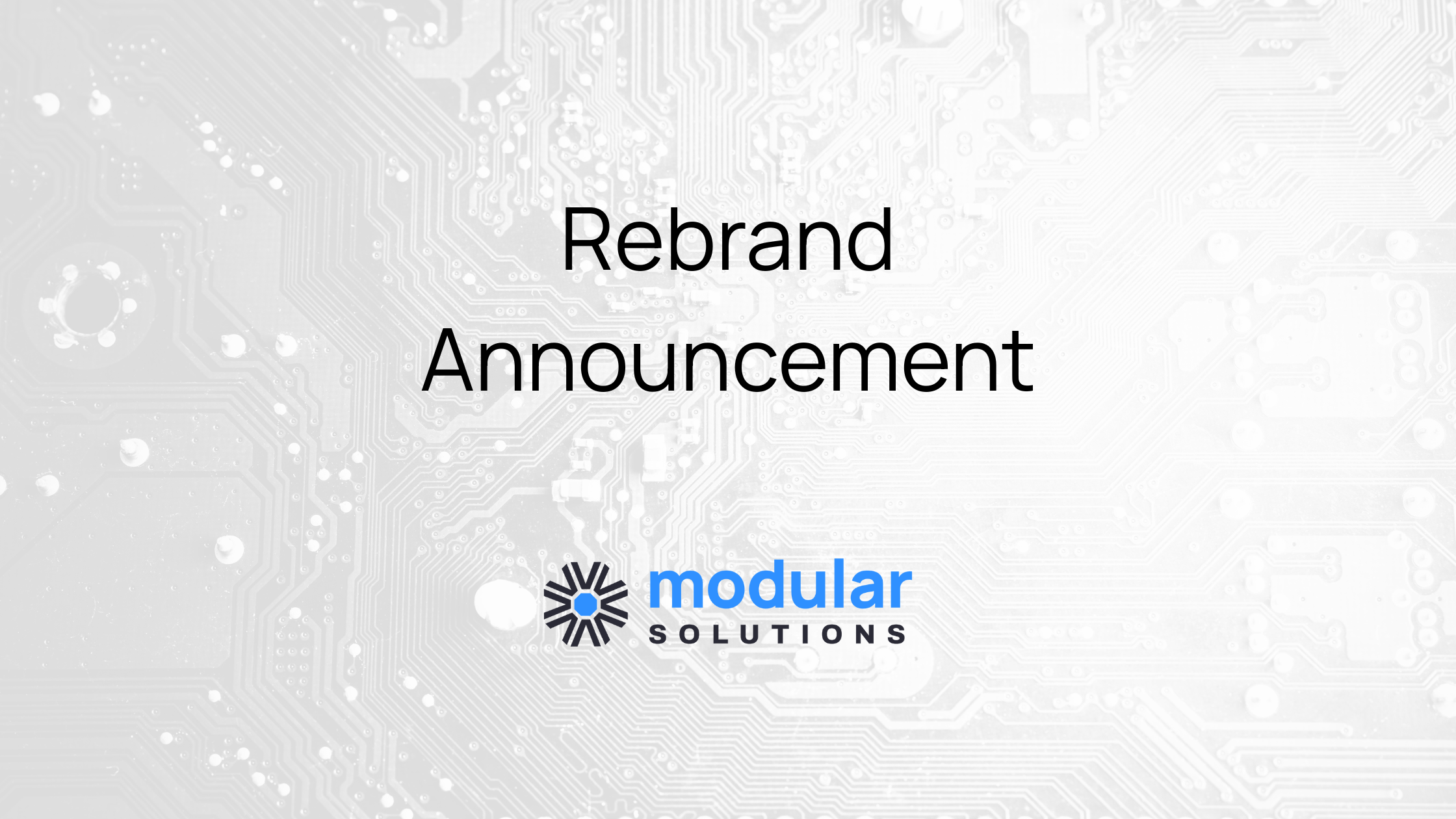 Announcement