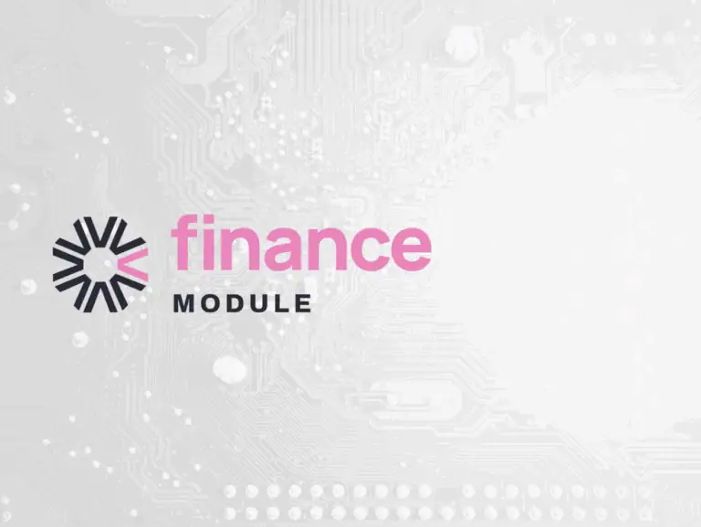 Finance Module Header