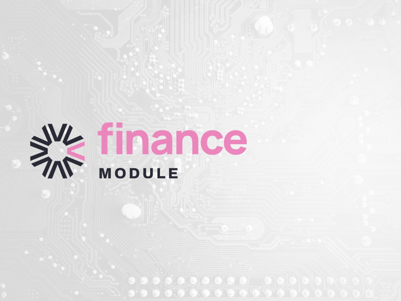 Finance Module Header