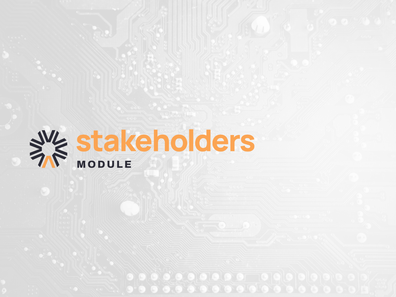 Stakeholders Module Header