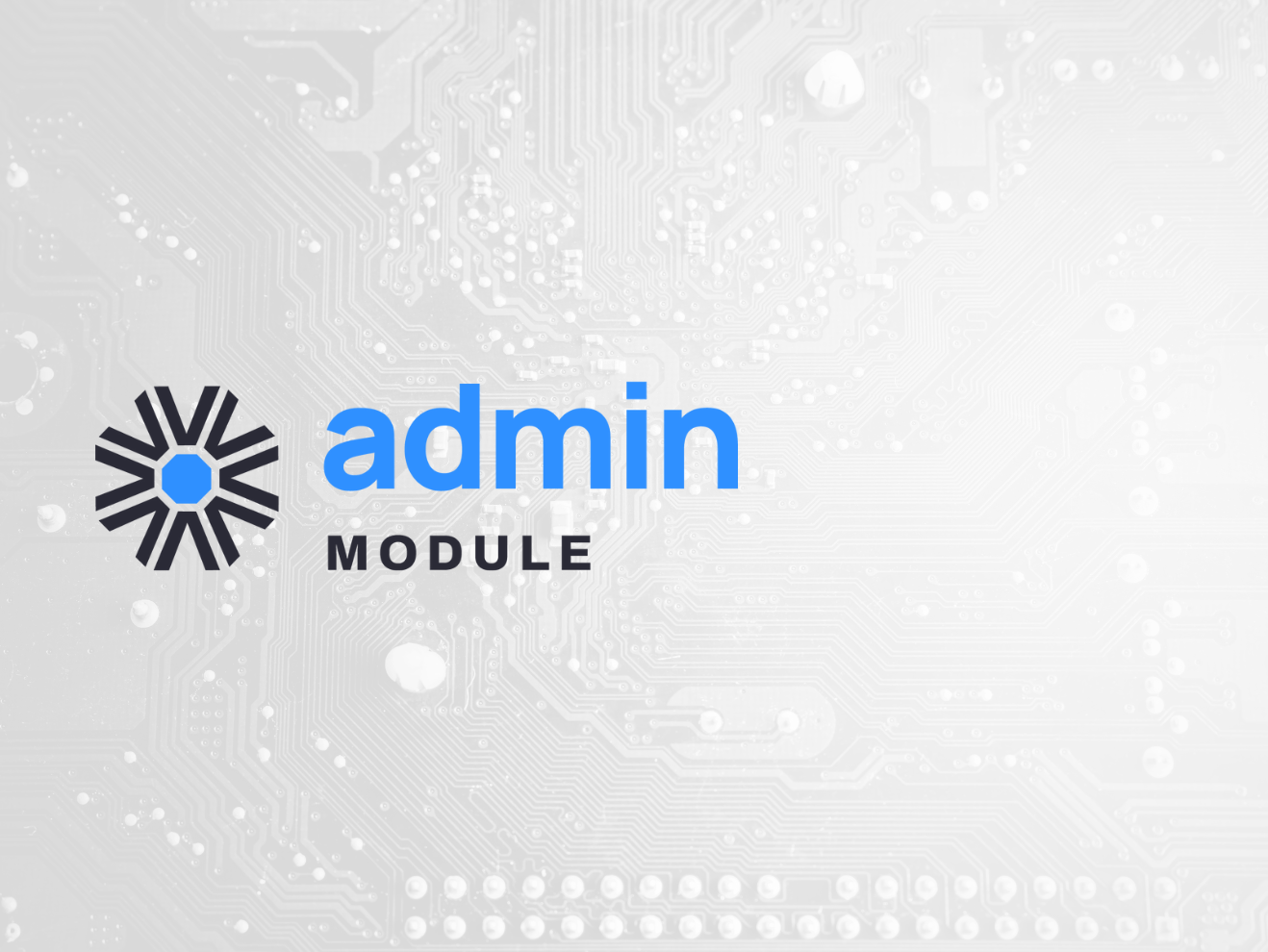 Admin Module Header