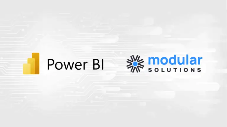 Microsoft Power BI Integration with Modular Solutions