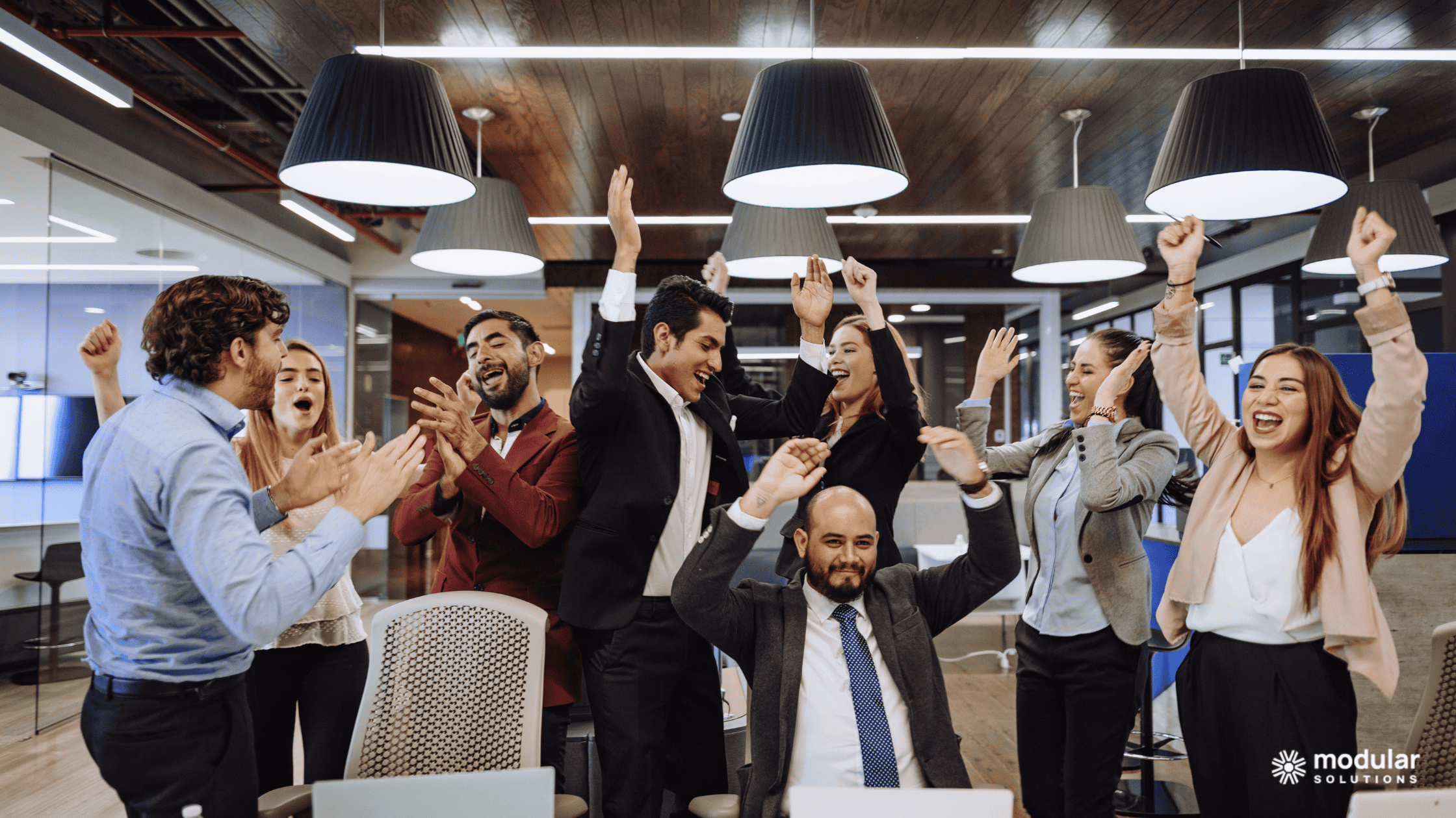 Celebrating a successful insurance product launch