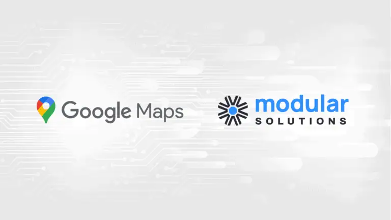 Google Maps Integration with Modular Solutions
